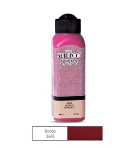 ARTDECO AKRİLİK BOYA 140 ML. BORDO