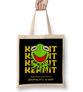 Kermit Bez Çanta Uzun Saplı