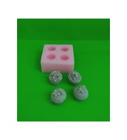4 Lü Cup Cake Silikon Kalıp
