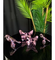 Zenith Dekoratif Kelebek ve Kuş  (Pembe)