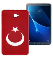 Samsung Galaxy Tab T580 Baskılı Silikon Kılıf BK-36