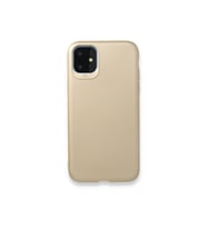 Apple iPhone 11 (6.1'') Premium Silikon Kılıf Gold