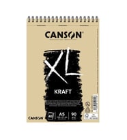 Canson Xl Kraft Spiralli Eskiz Defteri A5 40 Yp 90 Gr
