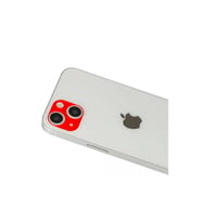 Apple iPhone 13 Rainbow Kamera Lens Koruma Cam - Kırmızı