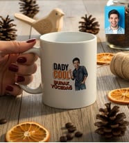 Kişiye Özel Karikatürlü Babaya Hediye Daddy Cool Kupa Bardak Babalar Günü Hediyesi