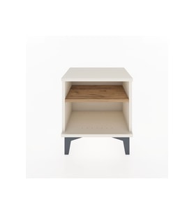 Arges Komodin Tek Raflı 44x30x48 Antrasit-Antrasit