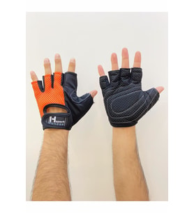 Fitness Ağırlık Eldiveni Bisiklet Eldiveni siyah-L/XL
