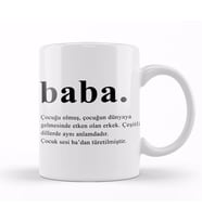 Babalar Günü Babaya Hediye Kupa Bardak Porselen