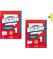Kırmızı Beyaz Efsane Bilgin 1.Sınıf Matematik Türkçe Yeni