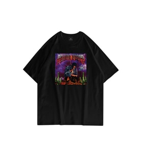Trendiz Unisex Travis Scott Cactus Siyah Tshirt