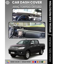 TOYOTA HILUX REVO (2015-2020) Torpido Örtüsü Ön Göğüs Koruma Araca Özel UV Koruma