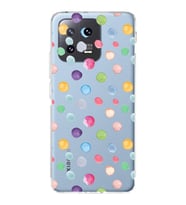 PrintiFy Xiaomi Mi 13 ile Uyumlu Water Color 6  Kamera Korumalı Şeffaf  Kılıf