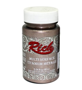 Rich Multi Surface Titanium Metalik Boya 90 cc. 2510 LATTE 