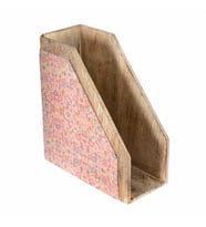 Vitale Şiva Çiçek Desenli Dekoratif Pembe Raf AK.FQ0022