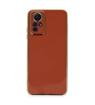 Xiaomi Redmi Note 12s Kılıf Volet Silikon - Kırmızı