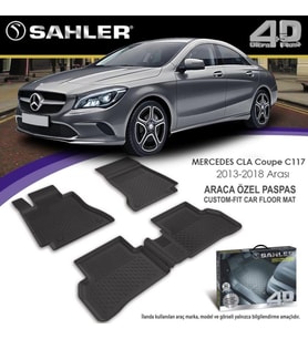 Mercedes Cla Coupe Havuzlu Paspas 4,5D Sahler 2013-2018