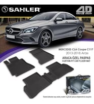 Mercedes Cla Coupe Havuzlu Paspas 4,5D Sahler 2013-2018