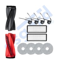Roborock Qrevo Curv Uyumlu 1 Ana Fırça 4 Yan Fırça 2 Filtre 4 Mop PKT-iasgf0000592