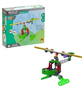 Build Technic Set, 77 Parça Tak-Sök Helikopter Block Yapı Seti