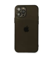 Apple İphone 12 Pro Max Kılıf Fly Lens Silikon - Siyah