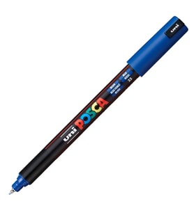 UNİ POSCA SU BAZLI POSTER MARKER 0.7 MAVİ PC-1MR