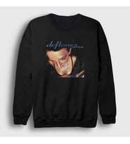 Presmono Unisex Siyah Around The Fur Deftones Sweatshirt 457447tt
