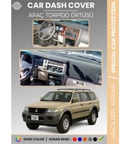 MITSUBISHI MONTERO SPORT (1996-2009) Torpido Örtüsü Ön Göğüs Koruma Torpido Koruma Araca Özel