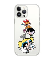 Iphone 12 PRO Uyumlu Girls Tasarımlı Şeffaf Telefon Kılıfı