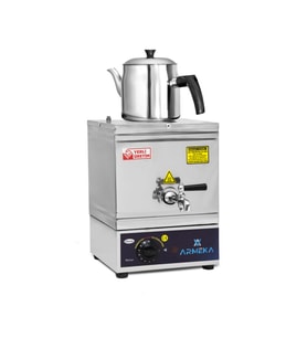 Armeka Platin 10 Litre Elektrikli Pleytsiz Çay Kazanı Kahveci Kazanı Kahve Ve Çay Ocağı Sanayi Tipi