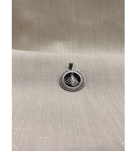 TUĞRA 925 AYAR GÜMÜŞ ERKEK KOLYE