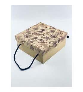 23x23x10 Hediyelik Kutu Kraft Kutu Karton Kutu YIlbaşı Kutusu Pasta Kutusu Kargo Kutusu (10 ADET)