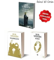J.R.R. Tolkien Koleksiyon Seti - Hobbit & Silmarillion & Hurin'in Çocukları (İKİNCİ EL ÜRÜN)