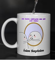 Komik - Esprili Kupaa Bardakk SEN FAKİR DEĞİLSİN Tasarımlı Komik Kupaa Bardakk