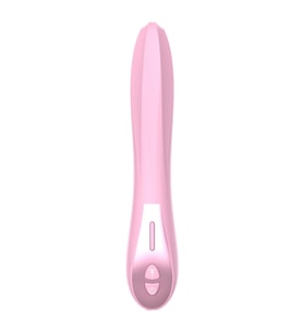 Özel Kabartmalı Şarjlı Vibratör - Pembe Model 2