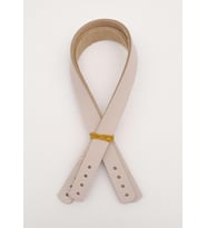 Angel Çanta Aksesuar Gerçek Deri 35X1.2 Cm Bej Renk Çanta Sapı