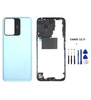 Xiaomi Redmi NOTE 12S FULL KASA Arka Kapak Takım MAVİ - TAMİR SETİ