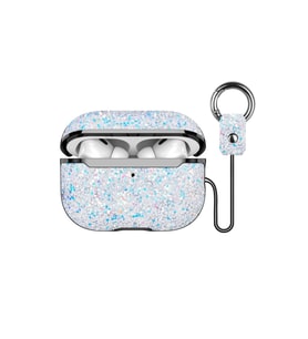 Northcity Apple Airpods 2 ile Uyumlu Bright Simli Kapak - Gümüş Renk