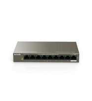 TENDA TEF1109P-8-63W 9 PORT 10/100 8 PORT POE 63WATT YONETILEMEZ DESKTOP SWITCH