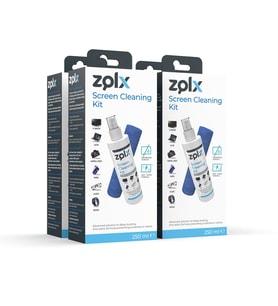 Zolx Ekran Temizleme Seti 250ML * 4 Adet ( Mikrofiber Bez )