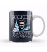 Walken In A Winter Wonderland Christmas Knit Kupa Bardak Porselen