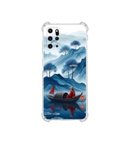 PrintiFy Samsung Galaxy S20plus ile Uyumlu Simya Serisi Sonsuz Akış Tasarımlı Uv Baskılı Köşe Korumalı Antişok Kılıf