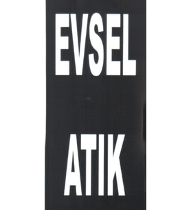 Evsel Atık etiketi A5 boy 5 adet