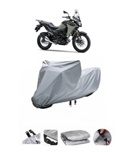 Kawasaki Versys X300  Gri Motosiklet Brandası ARKA ÇANTA UYUMLU DEĞİLDİR