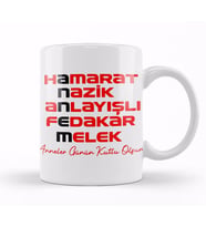Anneler Günü Annelere Hediye 022 Kupa Bardak Porselen