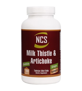 Ncs Deve Dikeni + Dulavratotu + Zerdeçal + Zencefil 180 Tablet (Renksiz)
