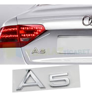 Audi A5 Yazı Bagaj Logo Amblem Arma Plastik Yüksek Kalite