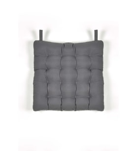 45x45 Bağcıklı Rattan Sandalye Minderi Antrasit