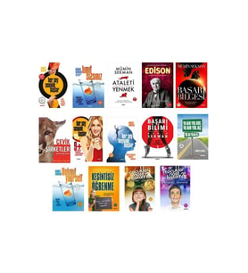 Her Şey Seninle Başlar - Limit Sizsiniz - Ataleti Yenmek - Başarı Bilimi - 14 Kitap - Mümin Sekman