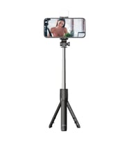 Polosmart PSM137 Işıklı Uzaktan Kumandalı Tripod Siyah