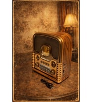 Everton Rt-743 Nostaljik Görünümlü Saatli Bluetooth Radyo Müzik Çalar